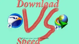 Downloading speed of eagleget Vs IDM(internet download manager)