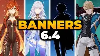 GENSHIN IMPACT 6.4 UPDATED BANNERS ROADMAP  + RERUNS | Genshin Banners, Genshin Banner, Genshin 6.4