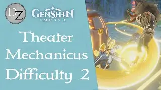 Genshin Impact - How to Complete Theater Mechanicus Difficulty 2 (Genshin Tower Defense)
