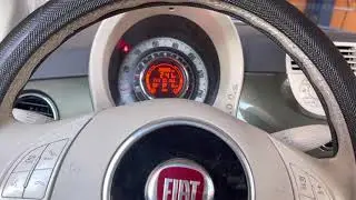2013 fiat 500c Oil change Reset, Как погасить сигнал замены масла