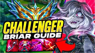 HOW TO PLAY BRIAR AND CARRY! RANK 1 CHALLENGER JUNGLE GUIDE |  TIPS AND TRICKS!