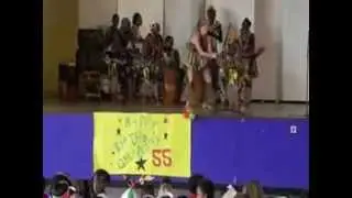 evans and his group performing at the lincoln school