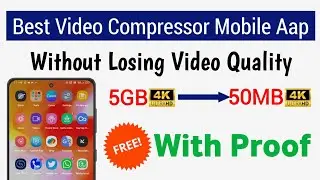 compress video size without losing quality | best video compressor mobile aap
