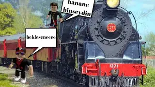 Tren oyunu oynuyoruz. İnsan trollüyoruz!!