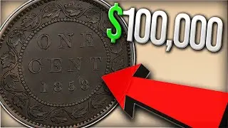 "Holy Grail Large Penny" - Rare & Valuable Canadian Pennies You Can Find!!