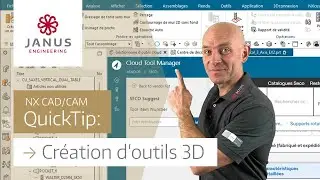 Tutoriel NX CAD/CAM | Création d'outils 3D