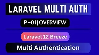 Laravel 12 Multi Authentication with Breeze | Admin & User Login System | Part 1