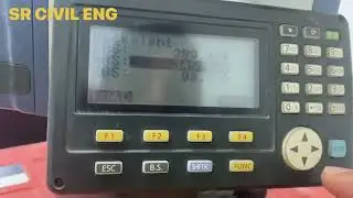 Orientation with coordinates or orientation with occ station at Sokkia Total Station Cx 105 in Urdu