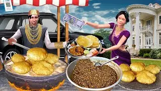 Crorepati Seth Ke Chole Bhature Famous Street Food Hindi Kahani Hindi Moral Stories New Comedy Video