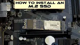How To Install an M.2 SSD
