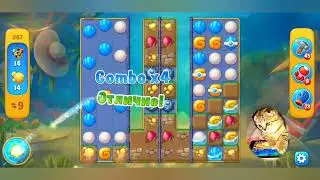 Fishdom 2022, no Boosters,   862   level  -  прохождение без бустеров,   862  уровень.