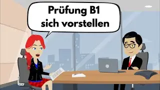 Exam B1 ( DTZ ) sich vorstellen 2021 | Speaking part 1