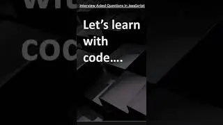 Primitive & Reference Data Types in JavaScript |  JS Interview Questions #2 | 