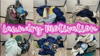 ULTIMATE SUMMER TIME LAUNDRY MOTIVATION | FAMILY OF 6 LAUNDRY ROUTINE | 9 LOADS OF WEEKLY LAUNDRY