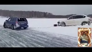 Приколы: Субару против ..... тоже Субар..у