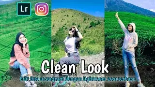 Cara edit foto filter clean look lightroom~ foto Instagram keren~ preset