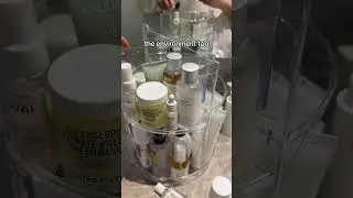 Time to organize my skincare!
