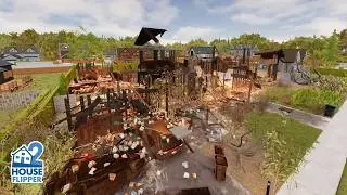 House Flipper 2 - Phoenix House - 10 HOURS to Rebuild(Custom Job, No commentary)