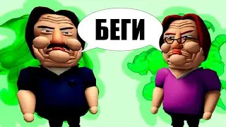 Побег от Вонючей Бабки | Ben Janitor Revenge | Роблокс | Челибос