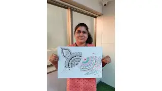 Draw Mandala Art | Mandala Love | Ruby Sharma | Elsner Got Talent
