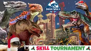 Aenocyonyx, Atrocodistis, & Pyrorixis dominate at the Skill Tournament 🐺Jurassic World Alive 2.20