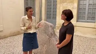 Visite de Lee Ufan Arles