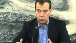 Aug 6, 2012 Russia_Medvedev expects further rise in coal sector productivity