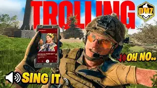 I TROLLED An ENTIRE DMZ Lobby In Warzone 🤣