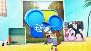 Disney Channel Czech - Bumper: Summer 2013 - Gravity Falls