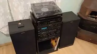 Som Sony 3x1 XO-730 linha Dynapower (anos 90)