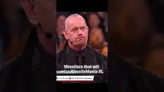 Wrestlers that will miss WrestleMania XL #shorts #trending #wwe #brocklesnar