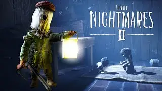 Моно и Шестая против Охотника Маленькие кошмары 2 \ Прохождение  игры Little Nightmares II