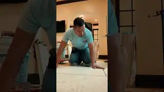 Tile installation 