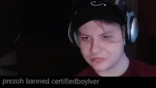 Prezoh bans a viewer for not watching him