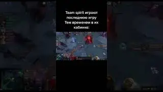 Рофлы TI10. Шоу матч. Team Spirit 