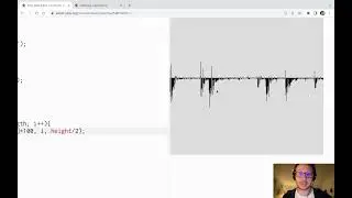 p5 js Tutorial - Audio Visualization with getPeaks method