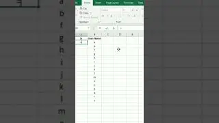Serial No Automation in excel#excel #microsoftexcel #msexcel #exceltips#exceltipsandtricks #trending