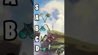 What is the number 1 weapon in brawlhalla?