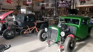 Starting the 1935 International for the 1st time 