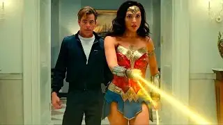 Diana vs Maxwell Lord | White House Fight Scene | wonder woman 1984 review | ww84 review