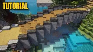 Building a Slightly Diagonal Bridge - A Block-By-Block Minecraft Tutorial