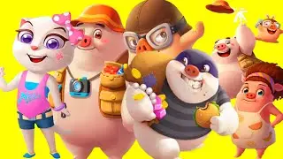Piggy Go is the most popular game / o jogo mais popular / game paling popular. 25