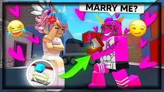 FINALLY meeting my CRUSH in MM2...