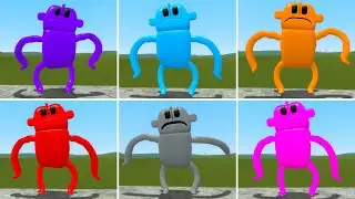 COLORFUL Peenk Ollephunts (Pink Elephant) 3D NEXTBOTS [ Garry's Mod ]