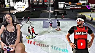 I STEAM SNIPED GAMERGIRLCHAS ON NBA2K20!!