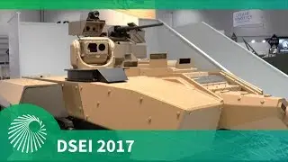 DSEI 2017: T40 CTA Turret - Nexter