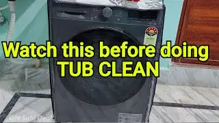 Tub Clean LG Washing Machine | #frontload #washingmachine #selfcleaning