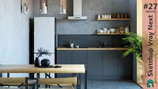 Sketchup Vray Next Interior #27