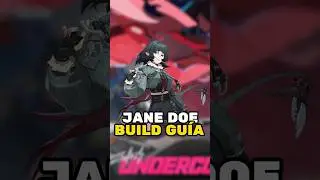 Zenless Zone Zero JANE DOE La Mejor Guía Build RÁPIDA  | Zenless Zone Zero JANE DOE  Build Guide