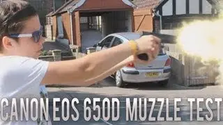 Canon EOS 650d Muzzle Flash Test and Update